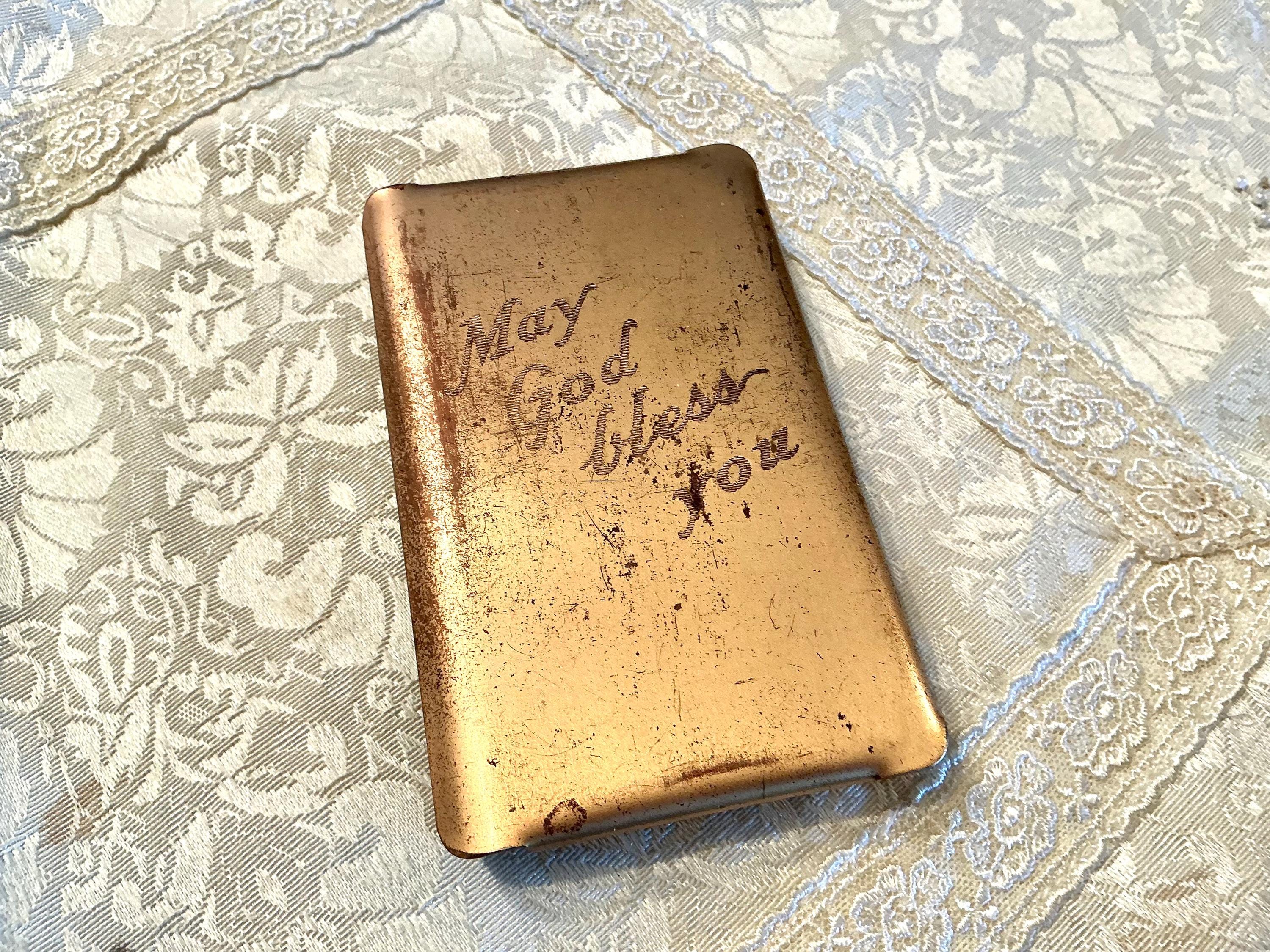 WWII Soldier's HEART SHIELD Bible Catholic Pocket Manual Bible