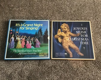 2 Vintage Reader’s Digest Sets ~ It’s a Grand Night for Singing & Joyous Music for CHRISTMAS Time Albums Record Sets