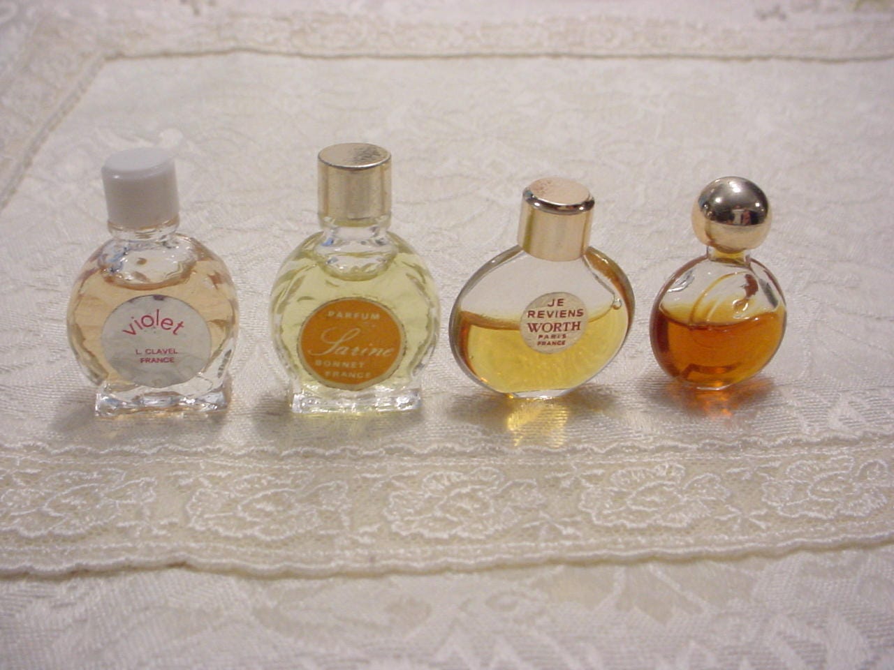 Choose One Mini Vintage Paris Perfume Bottle Tiny France -  Norway