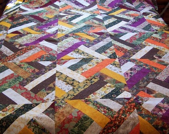 Queen Size Quilt, Handmade Quilt, Free Shipping