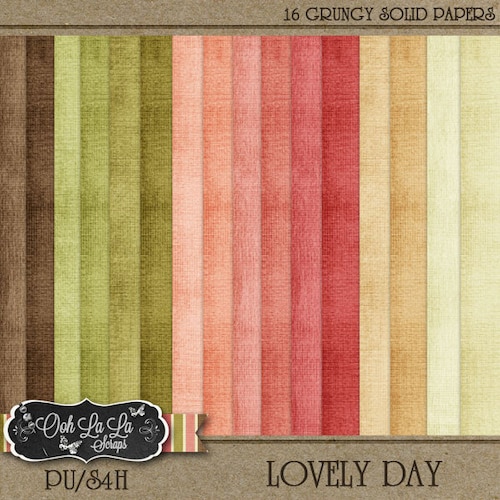 Scrapbook Paper Pack Digital Scrapbooking Background Papers Etsy