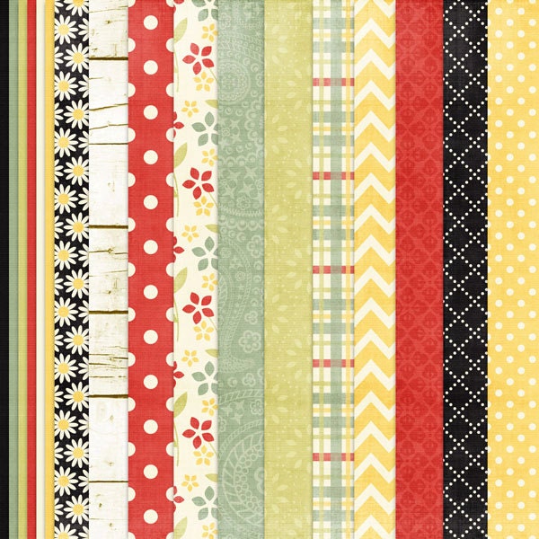 You Make Me Happy Digital Scrapbook Kit - Etsy