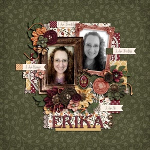 I Am Me 12x12 Digital Scrapbook Kit - Etsy