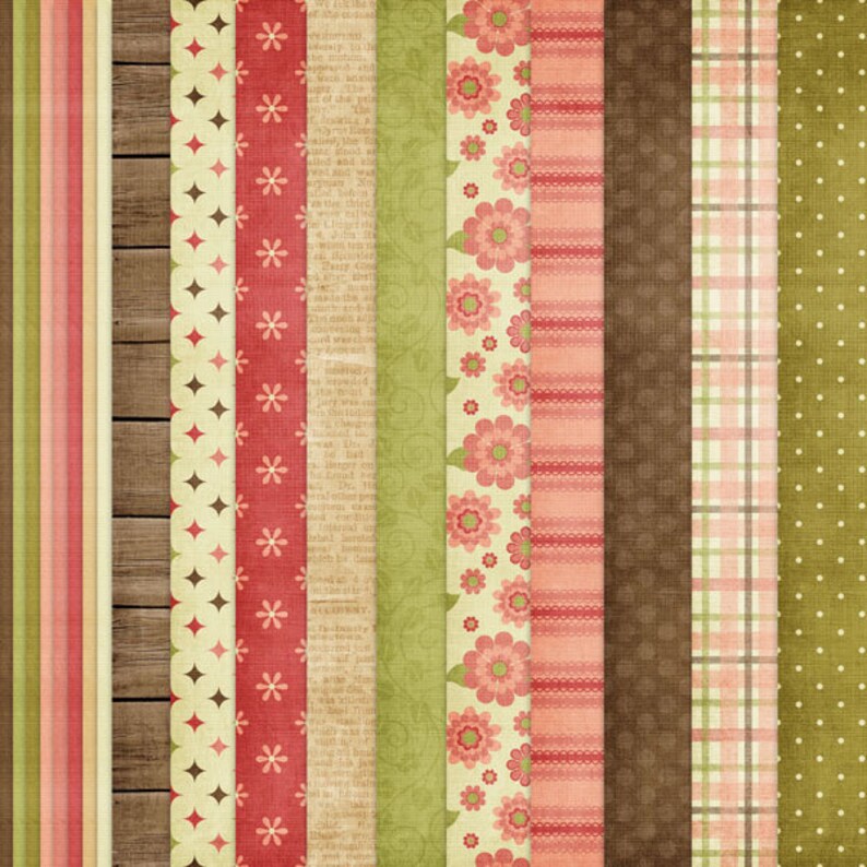 Lovely Day Digital Scrapbook Kit - Digital Scrapbooking - Etsy