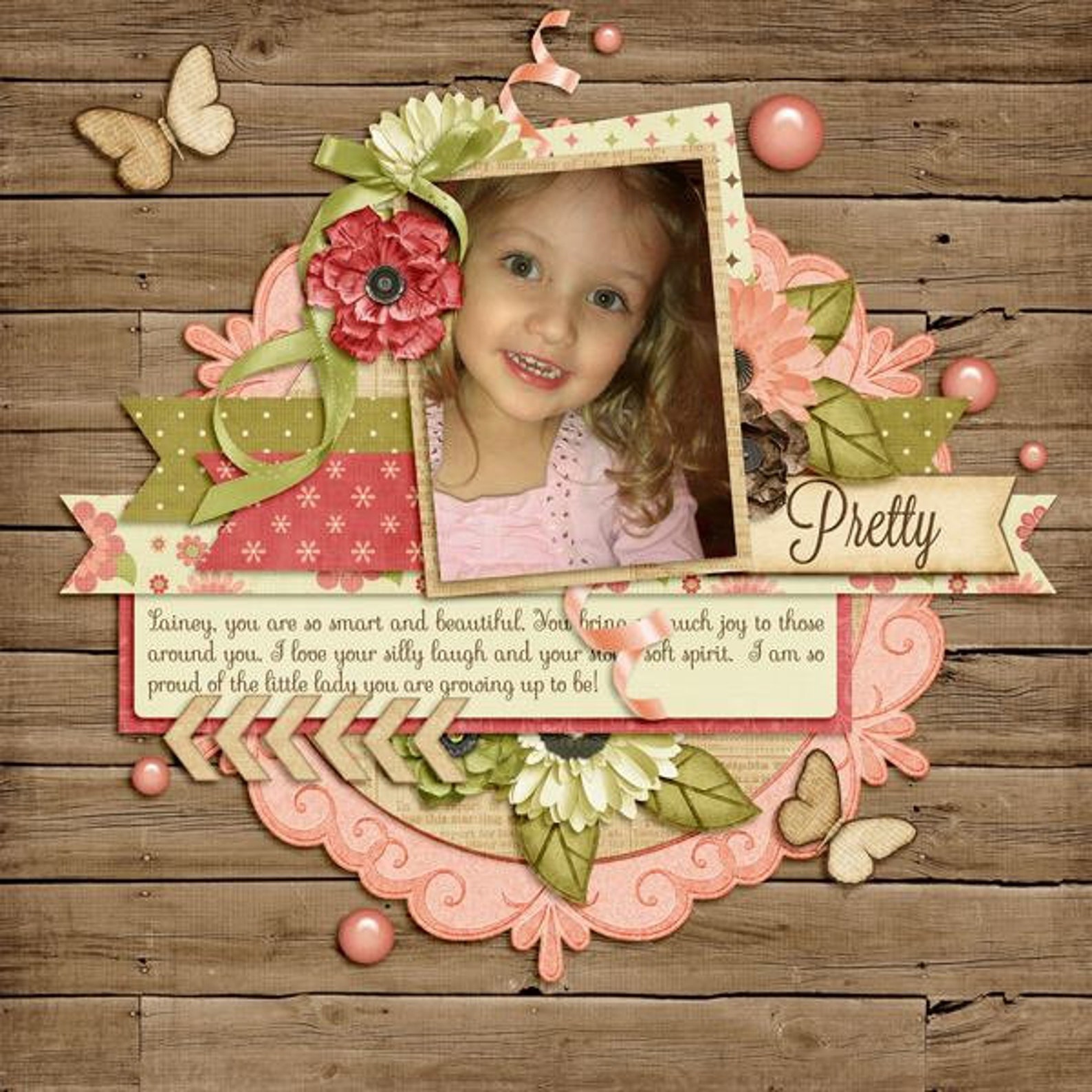 Lovely Day Digital Scrapbook Kit - Digital Scrapbooking - Etsy