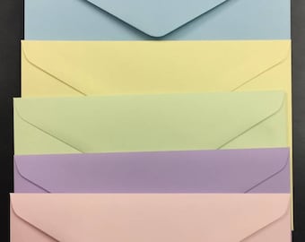 C5 Pastel Envelopes, 120gsm, Smooth Colored (20 Pack)
