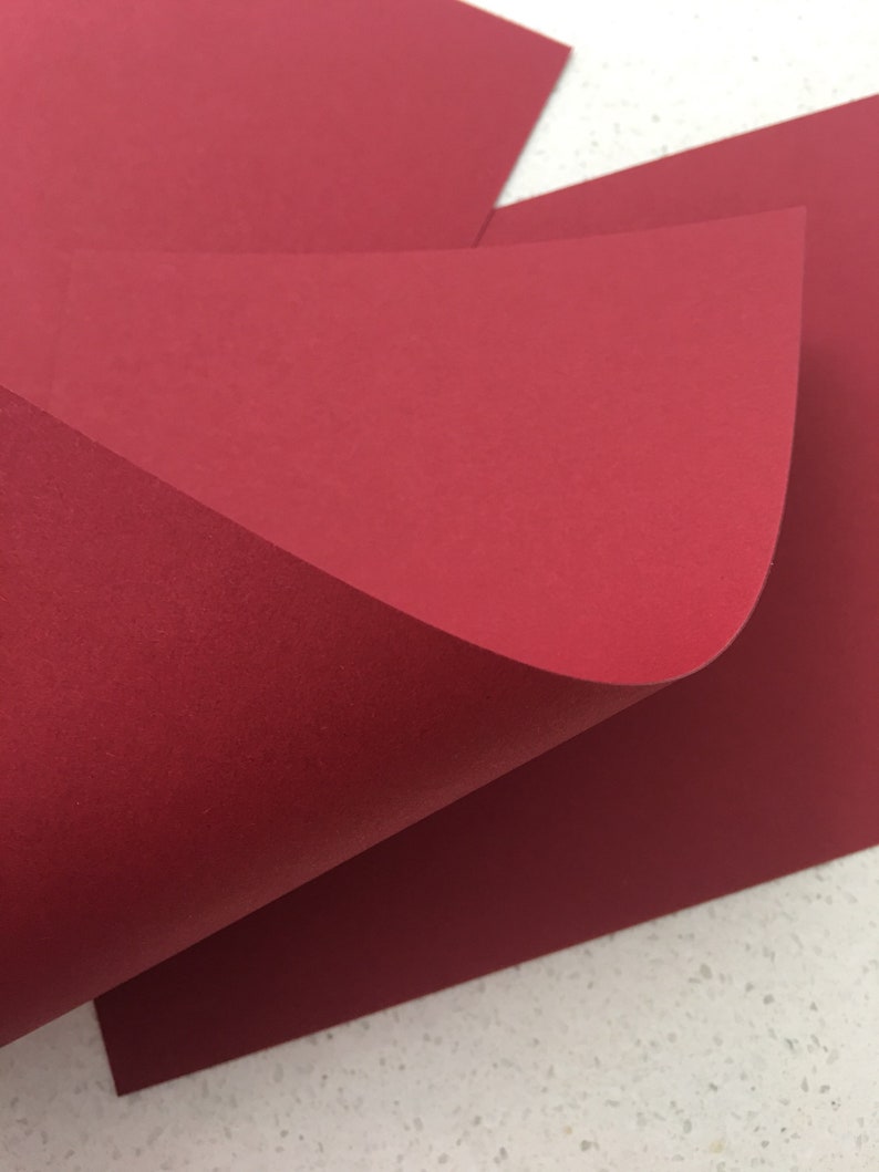 20 X A5 Burgundy Card Stock 20 X A5 Flat Card 270gsm Etsy Australia
