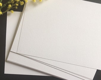 A4 cardTextured 270 gsm  CARD White or Cream  x 20   textured Cardstock