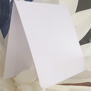 20 x 140mm Square White Cards and envelopes Blank Scored  Choose Quantity