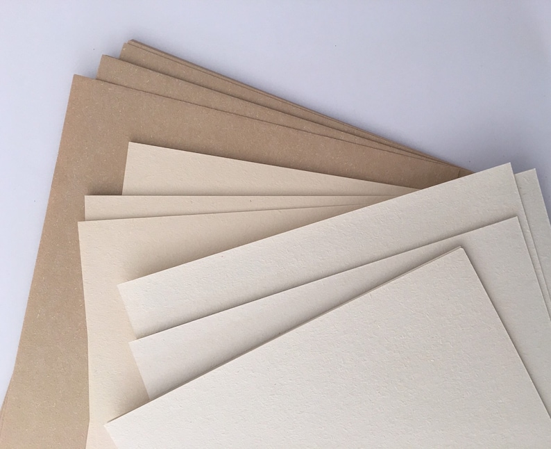 Textured A4 PAPER Printable Recycled Papers Choose Rice - Etsy Australia