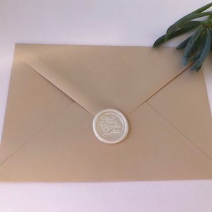 Biscotti 5"x7" x  20 or choose quantity Premium Quality 130mmx185mm (5"x7")  Envelopes  120gsm Wedding Invitation Envelopes
