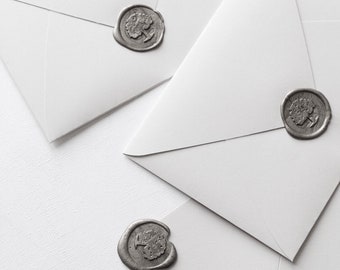 WHITE 130mmx185mm (5"x7")  Envelopes 100% Recycled Quality 120gsm Wedding Invitation Envelopes