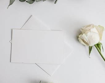 A4 White Cardstock: Smooth 250gsm Flat Cards