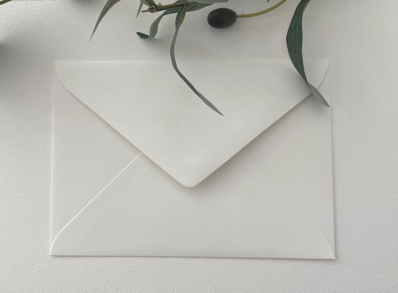20 sobres texturizados C5, 120 g/m², blancos o crema, sobres para invitaciones de boda imagen 1