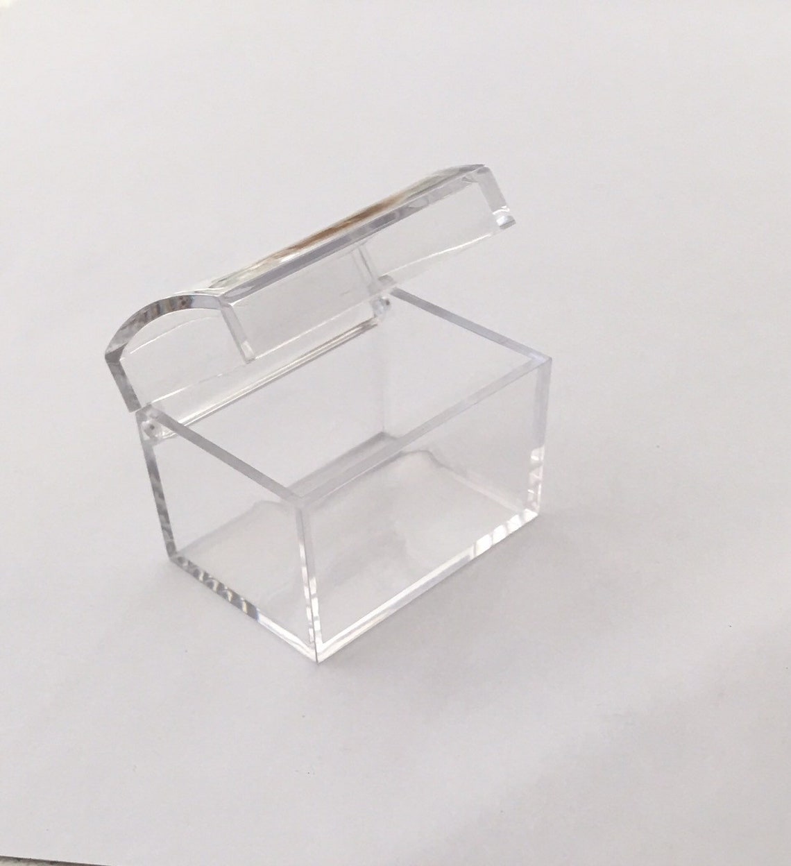 Clear Treasure Boxes Transparent Blank Acrylic Favor Boxes x Etsy