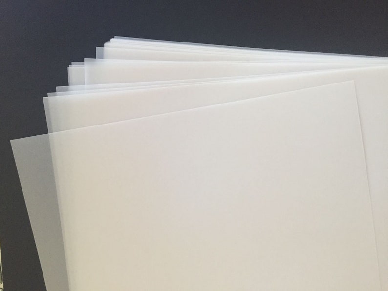 Vellum Papers 140gsm A4 210x297mm Warm White Choose Quantity Etsy