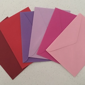 Envelopes  20 x C5 Burgundy Pink Red Purple Mauve Recycled Quality 120gsm Wedding Invitation Envelopes Choose Colour FREE POST