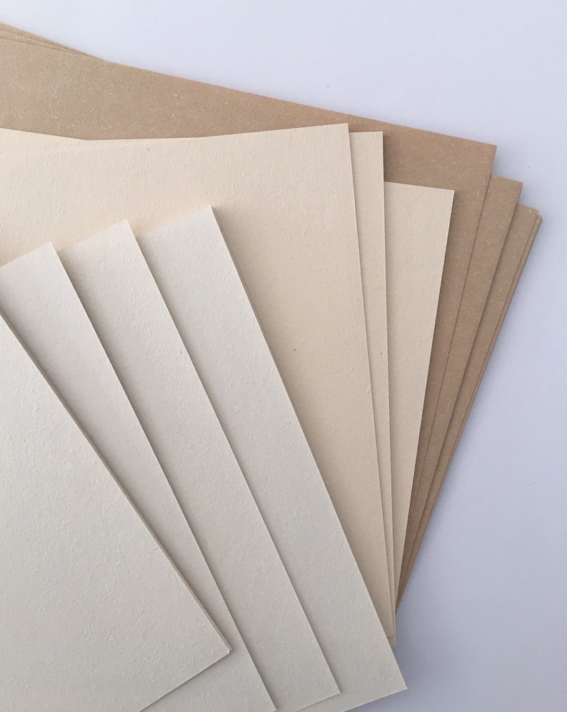 Textured A4 PAPER Printable Recycled Papers Choose Rice - Etsy Australia