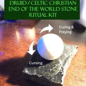 Druid / Celtic Christian - End of the World Stone Ritual Kit