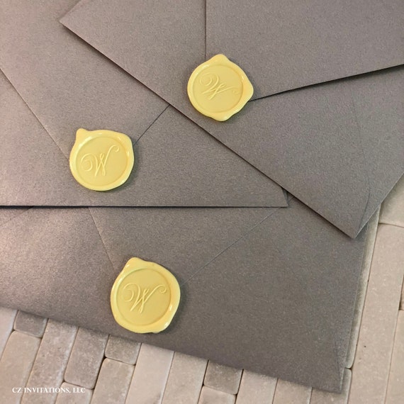 Wax Seal Stickers Custom Wax Seals Self Adhesive Wax Seals Etsy