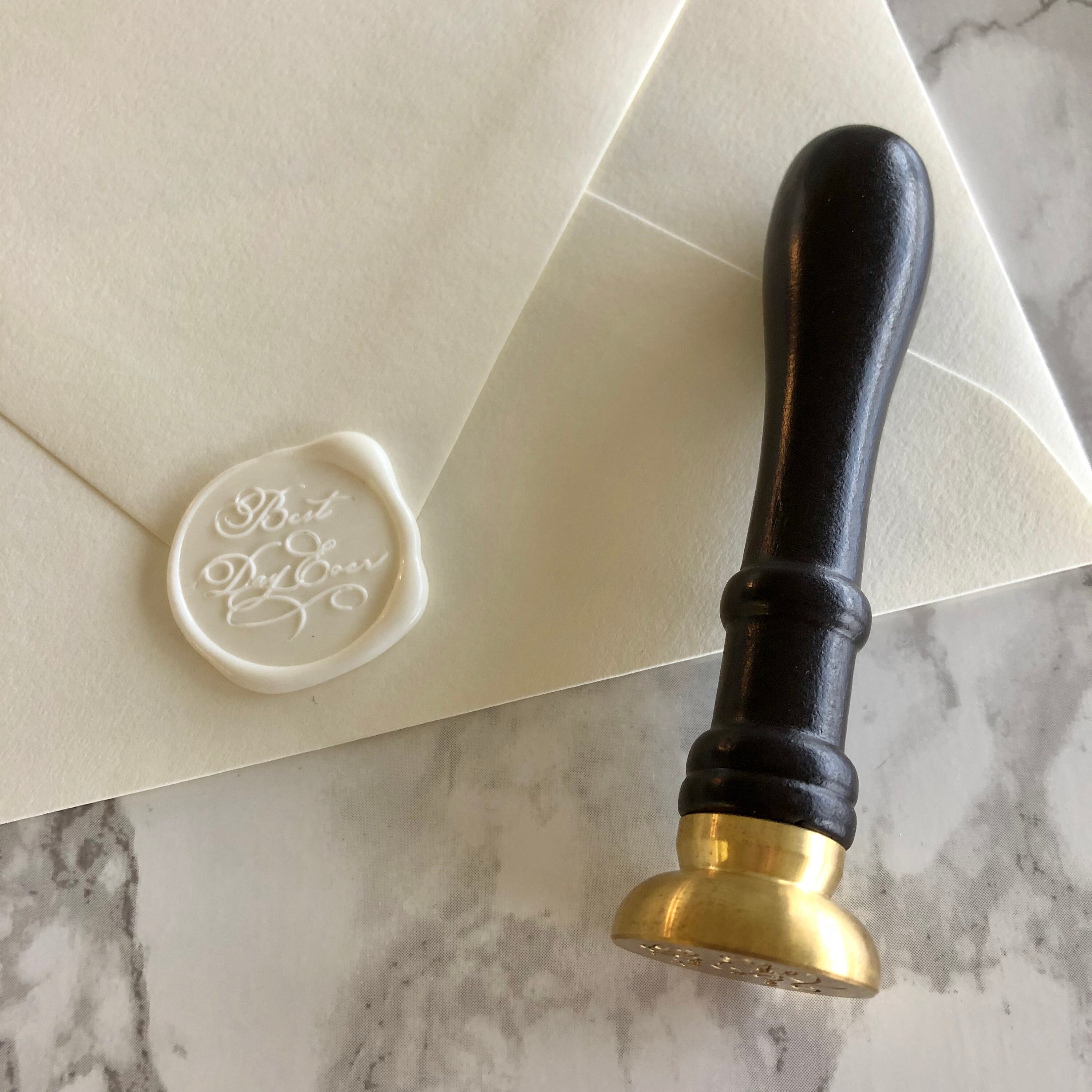 Wax Seals Custom Wax Seals Wax Seal Sticker Ivory Wax Seal Etsy