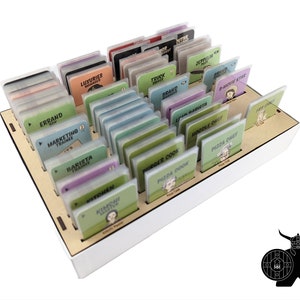 Medewerkerorganisator voor voedselketenmagnaat/ketchupmechanisme | Houten opberger