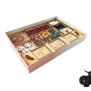 Wingspan Asia Insert | Wooden Organizer