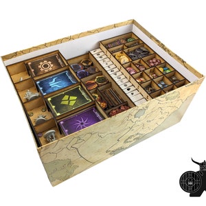 Gloomhaven 1st Edition Insert | Wooden Board Game Insert | Wooden Organizer