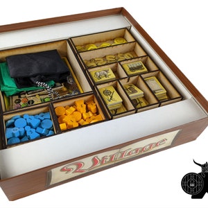 Village Insert | Wooden Organizer
