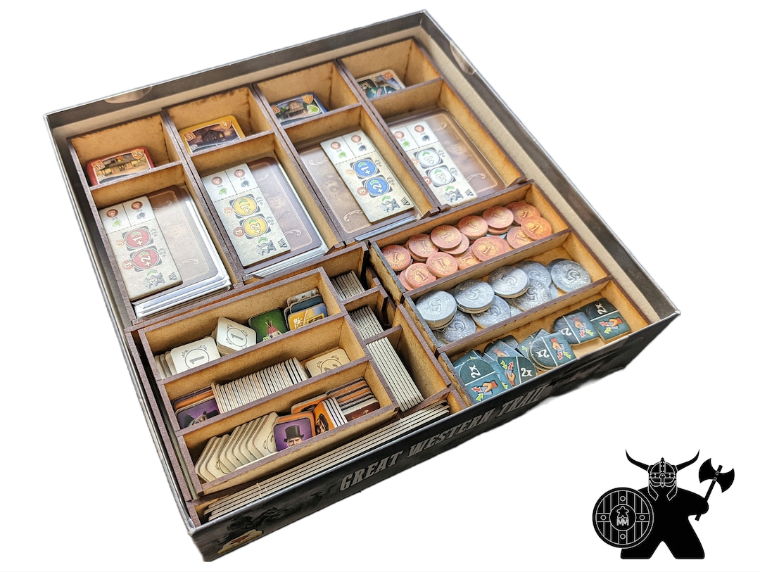 ホームレース ビンファ トレカ セット Great Western Trail + Expansion Insert (1st Edition) | Wooden
