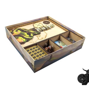 Farshore Board Game Insert - Unofficial | Wooden Organizer