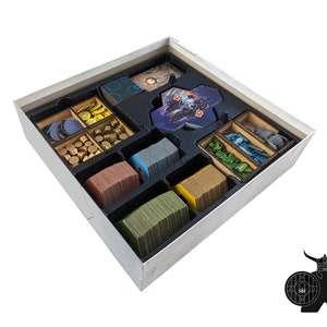 Apiary + Expanding the Hive Board Game Insert | Wooden Organizer