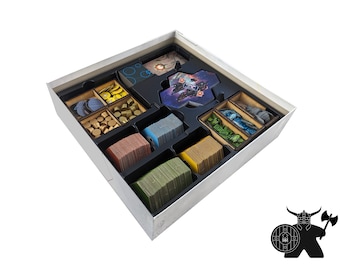 Bienenhaus + Erweiterung des Bienenstocks Brettspiel | Holz Organizer