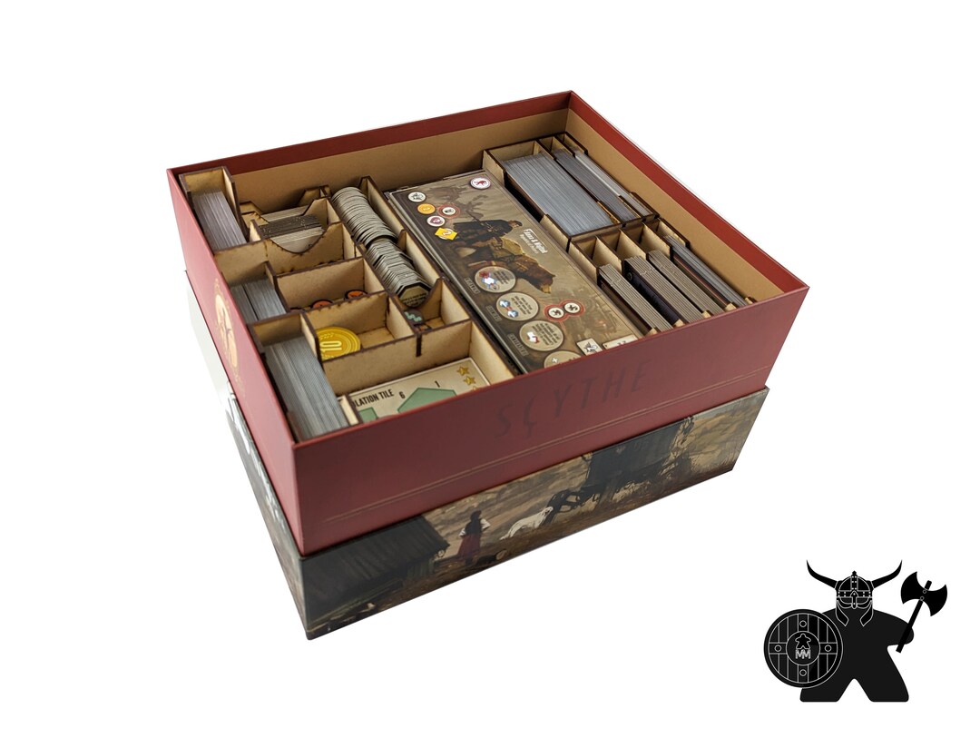 Scythe Legendary Box Insert | Wooden Organizer - Etsy