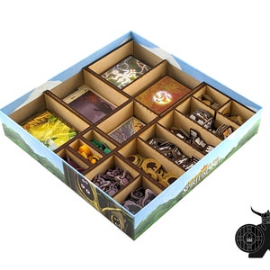 Horizons of Spirit Island Insert | Wooden Organizer
