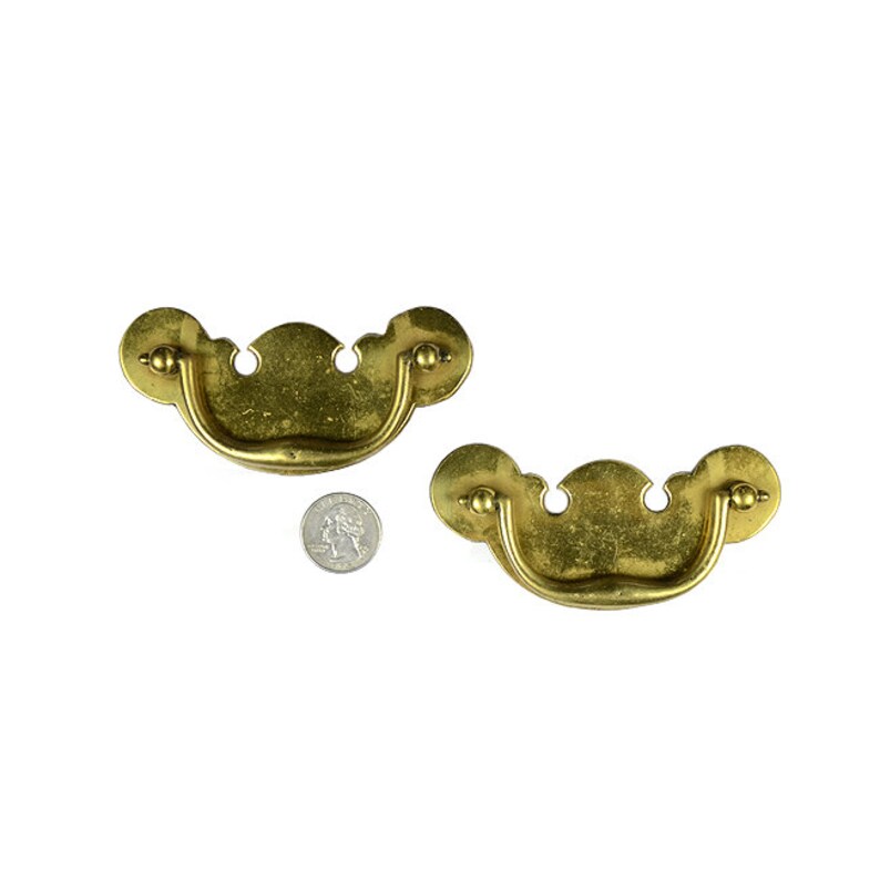 Keeler Brass Queen Anne Hardware Sand Cast Brass Furniture Etsy