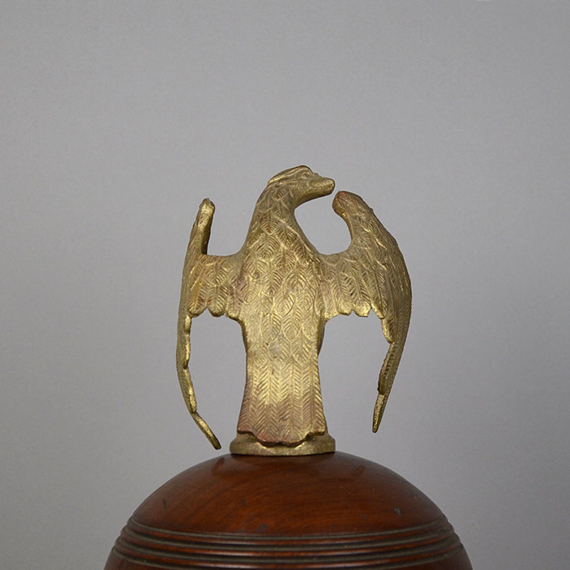 Solid Brass Eagle Finial / Civil War Era Flag Finial / Etsy