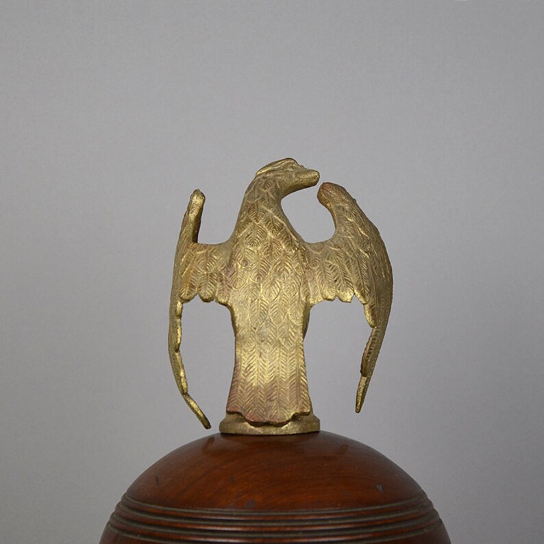Solid Brass Eagle Finial / Civil War Era Flag Finial / Etsy