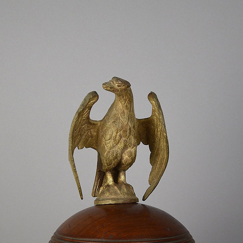 Solid Brass Eagle Finial / Civil War Era Flag Finial / Etsy
