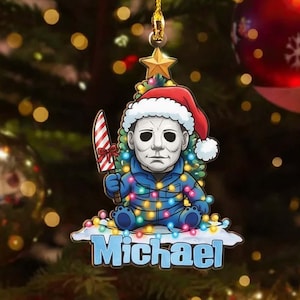 Scream Movie Christmas Ornament - Etsy