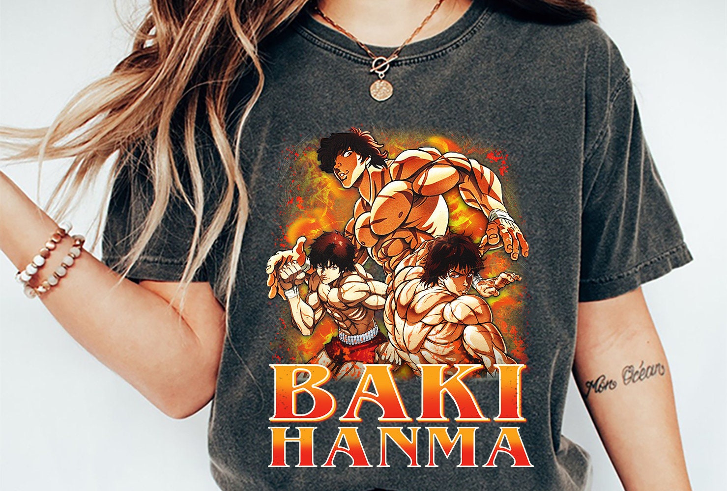 Caneca Baki - O Campeão - The Grappler - Baki Hanma - Cerâmica