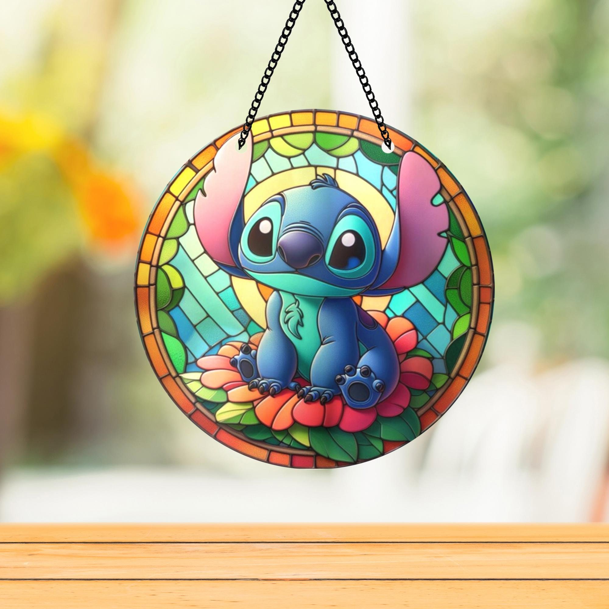 Stitch Acrylic Suncatcher, Stitch Suncatcher, Lilo and Stitch