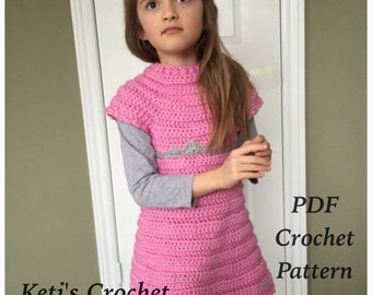 Crochet Pattern,Crochet Tunic Pattern,Sweater Dress Pattern,Crochet Sweater Pattern,Crochet Dress Pattern,Crochet Tunic Pattern,Girls Tunic