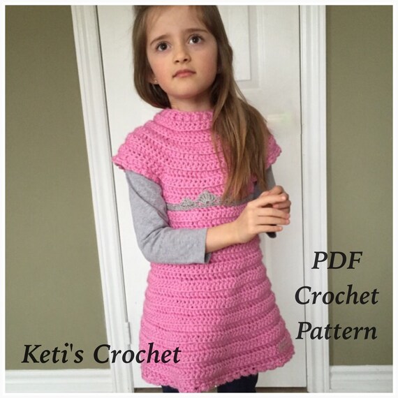 crochet jumper dress pattern