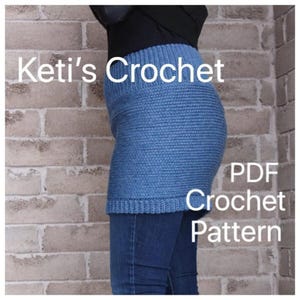 Crochet Pattern,Bum Warmer Pattern,Wrap Skirt Pattern,Sweater Skirt Pattern,Butt Warmer Pattern,Wool Skirt Pattern,Easy Crochet Pattern