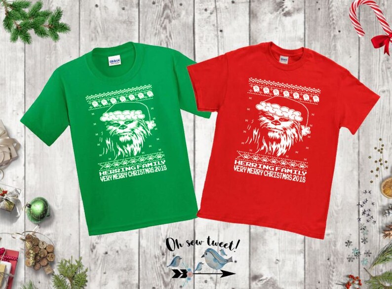 chewbacca christmas shirt