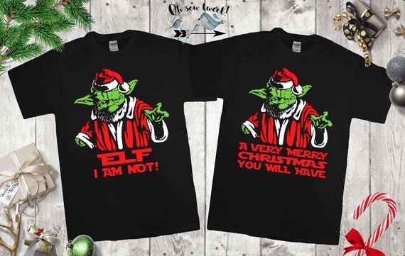 yoda christmas shirt