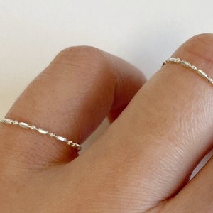 925 Sterling Silver Thin Ring - TSR106