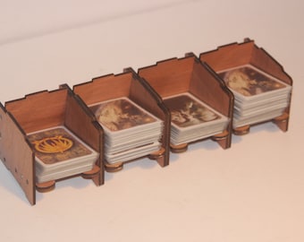 Card dispensers - sleeved / unsleeved cards - small and large, card games, board games