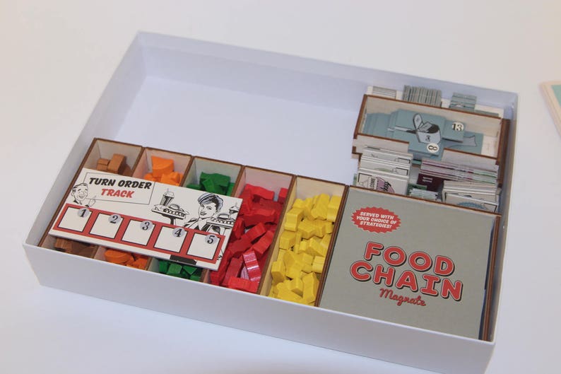 Food Chain Magnate Organiser DIY or Assembled a clever Etsy